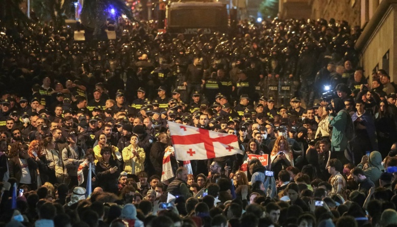 Se agravan las protestas en Georgia por la Ley de Agentes Extranjeros