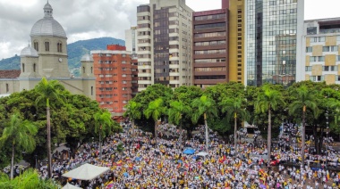 Colombia: Masiva protesta contra el gobierno de Gustavo Petro