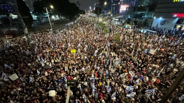 Protestas en Tel Aviv exigen liberación de rehenes en Gaza