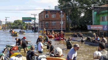 Inundaciones en el Sur de Brasil: Baja el agua y ayuda de los BRICS