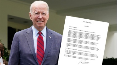 La carta de Biden donde anunció su retirada por la relección