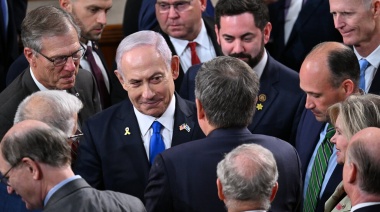 Ante el Congreso de los Estados Unidos, Netanyahu justificó el accionar de Israel en Gaza